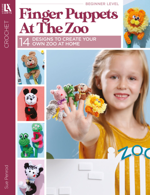 Cover image for book Finger Puppets At The Zoo