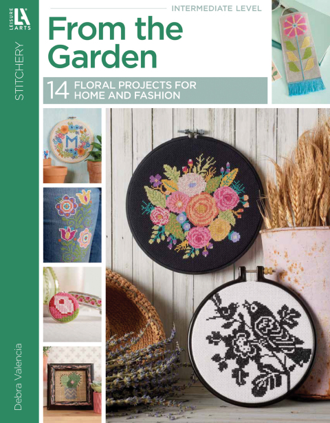 Cover image for book From the Garden Cross Stitch