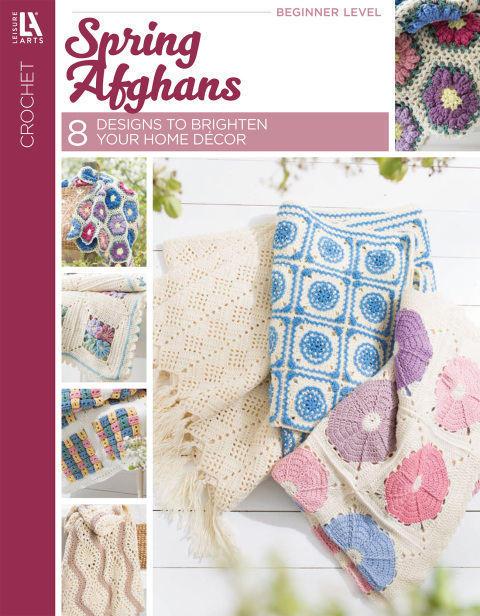 Cover image for book Crochet Spring Afghans