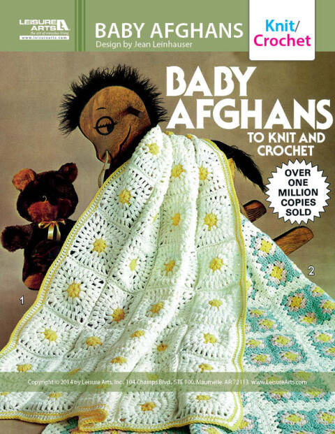 Cover image for book Baby Afghans to Knit and Crochet