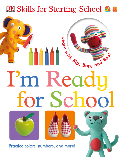 Cover image for book Bip, Bop, and Boo Skills for Starting School: I'm Ready for School