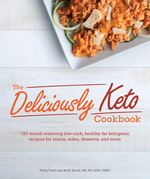 Cover image for book The Deliciously Keto Cookbook
