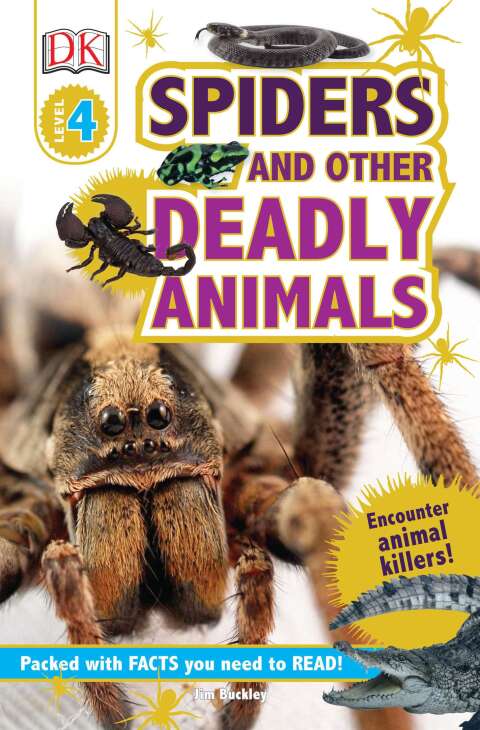 Cover image for book DK Readers L4: Spiders and Other Deadly Animals