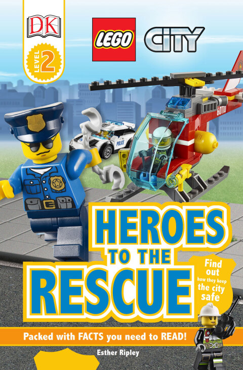 Cover image for book DK Readers L2: LEGO City: Heroes to the Rescue
