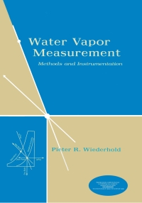 Cover image: Water Vapor Measurement 1st edition 9780824793197