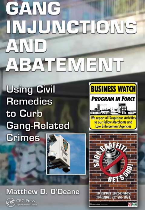 Cover image for book Gang Injunctions and Abatement