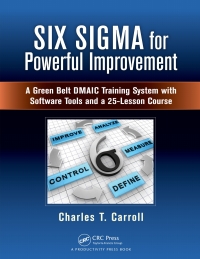 Imagen de portada: Six Sigma for Powerful Improvement 1st edition 9781466564695