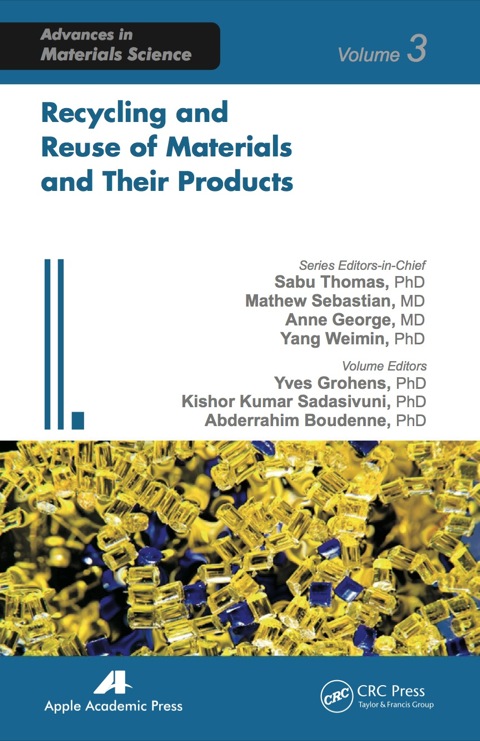 Cover image for book Recycling and Reuse of Materials and Their Products