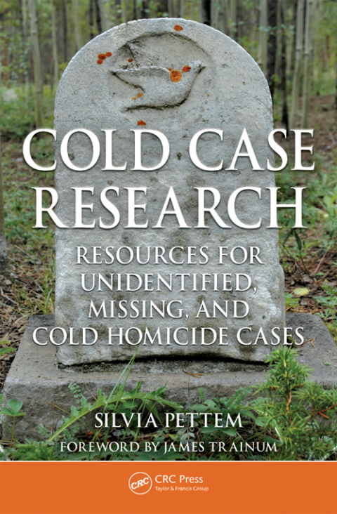 Cover image for book Cold Case Research Resources for Unidentified, Missing, and Cold Homicide Cases