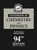 CRC Handbook of Chemistry and Physics, 94th Edition - William M. Haynes