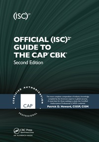 Cover image: Official (ISC)2 Guide to the CAP CBK 2nd edition 9781439820759