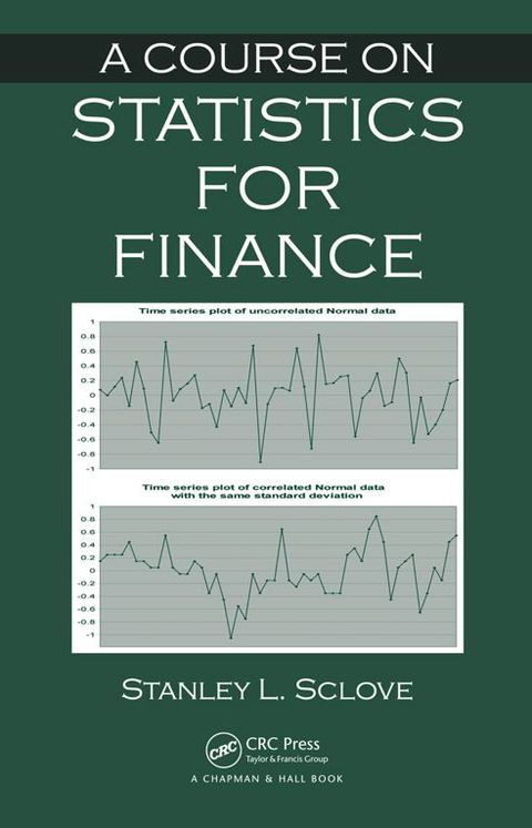 Cover image for book A Course on Statistics for Finance