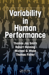 Cover image: Variability in Human Performance 1st edition 9781466579712