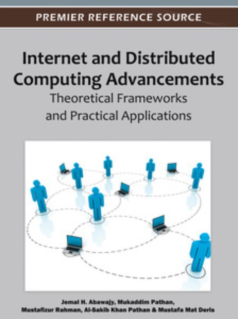 Cover image for book Internet and Distributed Computing Advancements: Theoretical Frameworks and Practical Applications