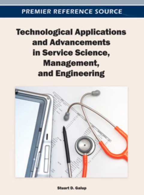 Cover image for book Technological Applications and Advancements in Service Science, Management, and Engineering