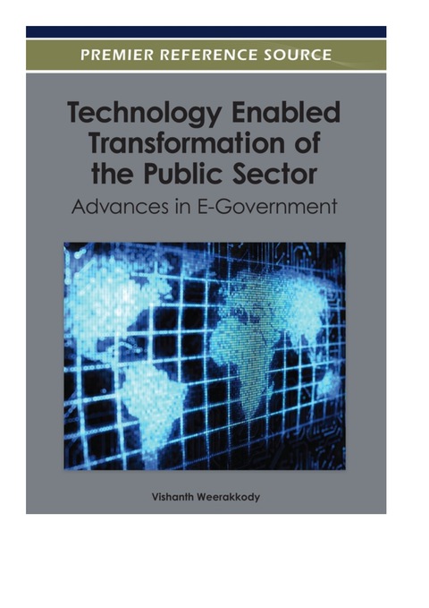 Cover image for book Technology Enabled Transformation of the Public Sector
