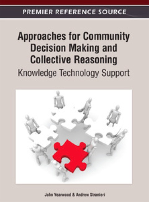 Cover image for book Approaches for Community Decision Making and Collective Reasoning