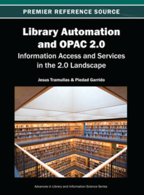 Cover image for book Library Automation and OPAC 2.0