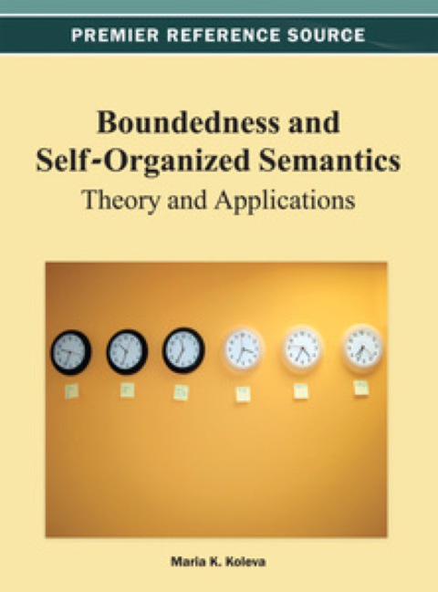 Cover image for book Boundedness and Self-Organized Semantics: Theory and Applications