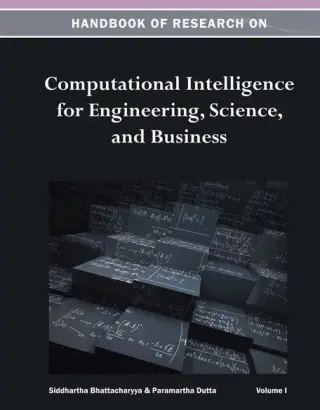 Handbook of Research on Computational Intelligence for Engineering, Science, and Business