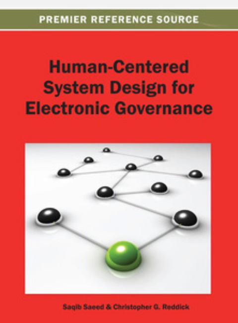 Cover image for book Human-Centered System Design for Electronic Governance