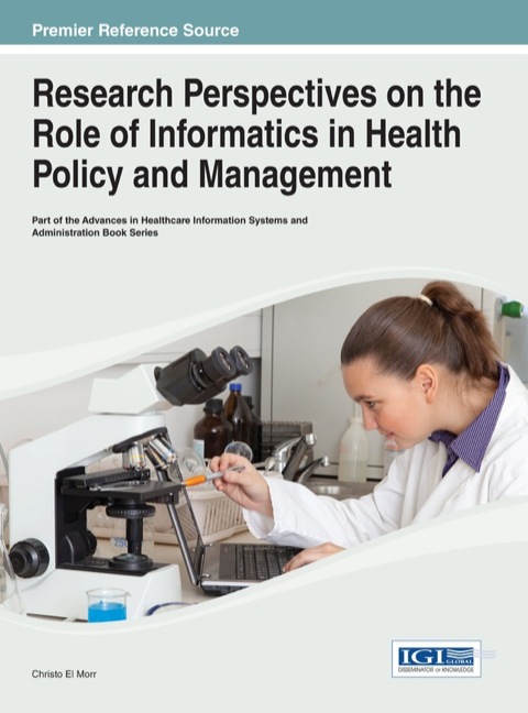 Cover image for book Research Perspectives on the Role of Informatics in Health Policy and Management