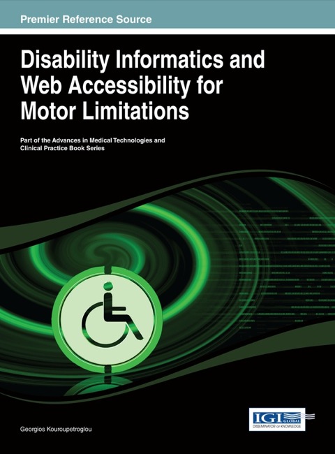 Cover image for book Disability Informatics and Web Accessibility for Motor Limitations