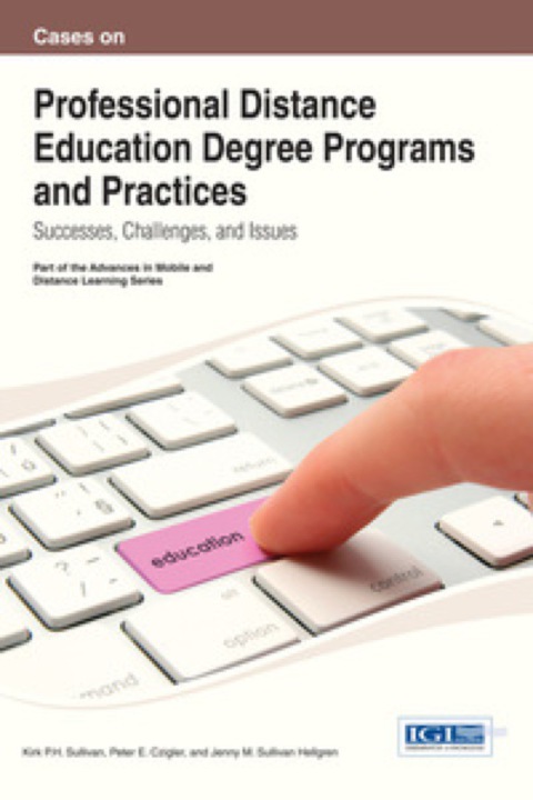 Cover image for book Cases on Professional Distance Education Degree Programs and Practices