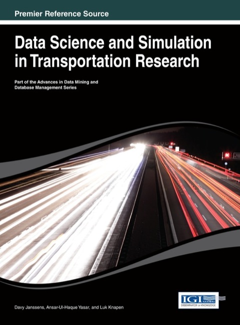 Cover image for book Data Science and Simulation in Transportation Research