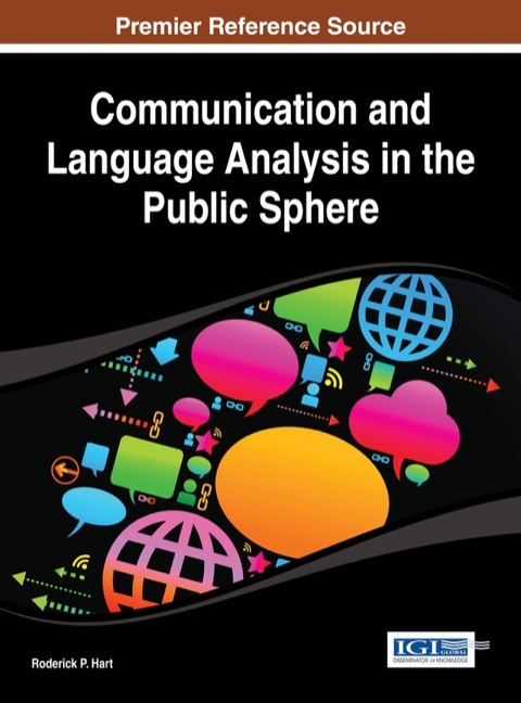 Cover image for book Communication and Language Analysis in the Public Sphere