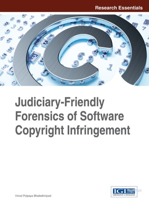 Cover image for book Judiciary-Friendly Forensics of Software Copyright Infringement