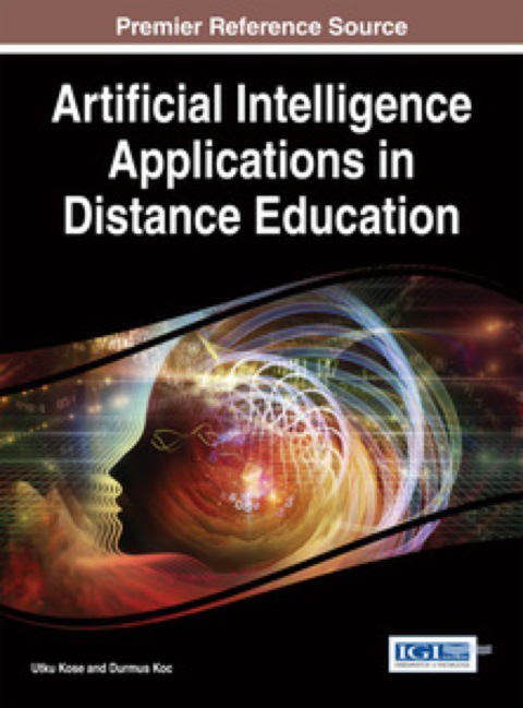 Cover image for book Artificial Intelligence Applications in Distance Education