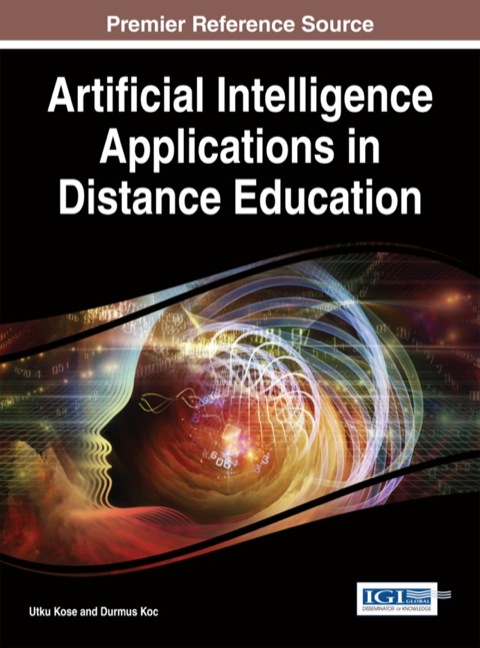 Cover image for book Artificial Intelligence Applications in Distance Education