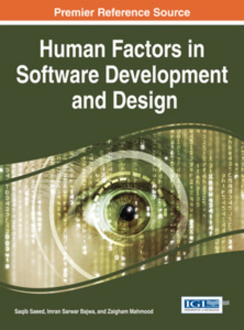 Cover image for book Human Factors in Software Development and Design