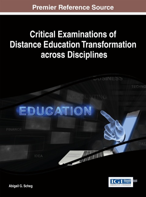 Cover image for book Critical Examinations of Distance Education Transformation across Disciplines