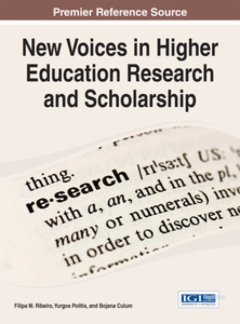 Cover image for book New Voices in Higher Education Research and Scholarship