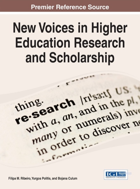 Cover image for book New Voices in Higher Education Research and Scholarship