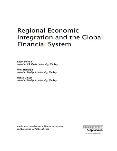 Cover image for book Regional Economic Integration and the Global Financial System