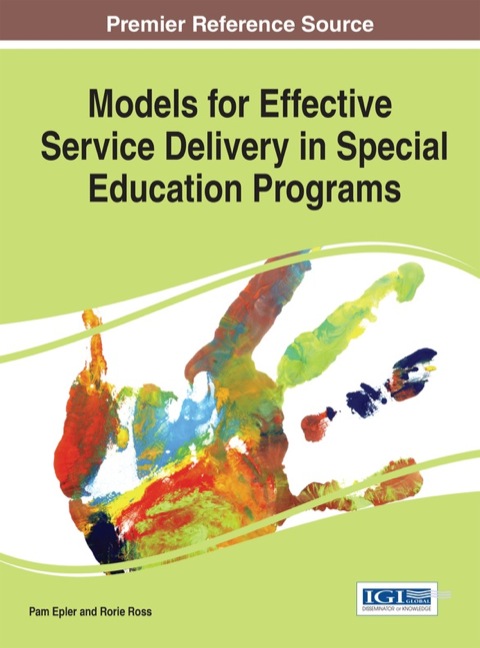 Cover image for book Models for Effective Service Delivery in Special Education Programs