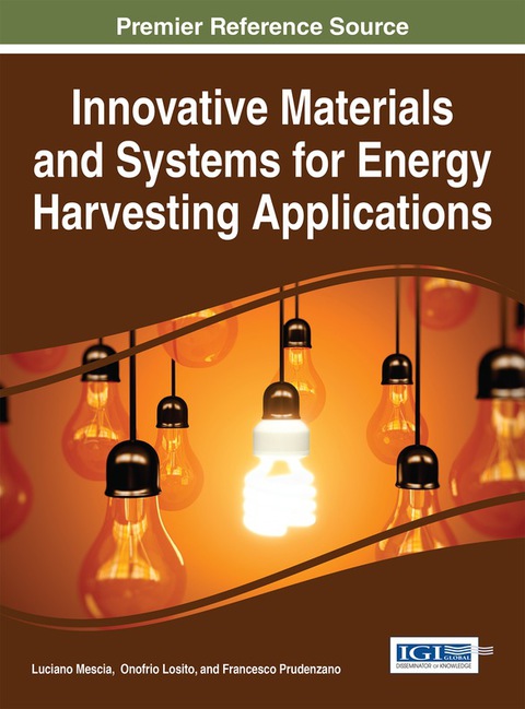Cover image for book Innovative Materials and Systems for Energy Harvesting Applications
