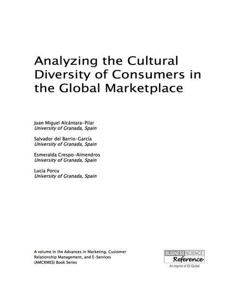 Cover image for book Analyzing the Cultural Diversity of Consumers in the Global Marketplace