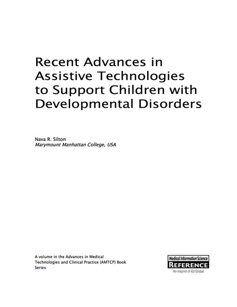 Cover image for book Recent Advances in Assistive Technologies to Support Children with Developmental Disorders