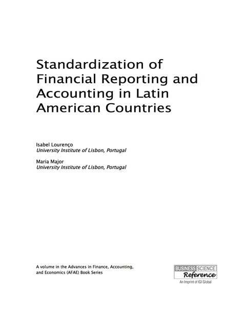 Cover image for book Standardization of Financial Reporting and Accounting in Latin American Countries