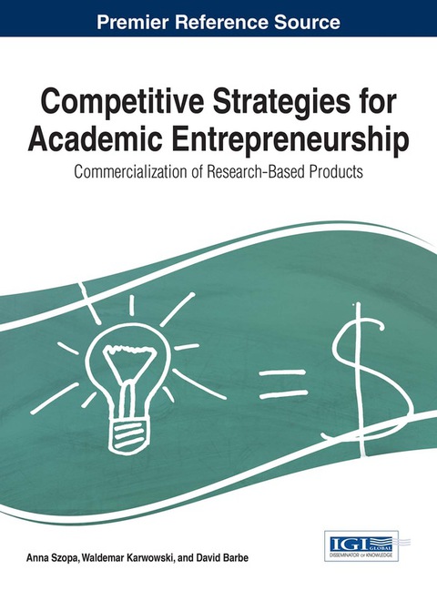 Cover image for book Competitive Strategies for Academic Entrepreneurship: Commercialization of Research-Based Products