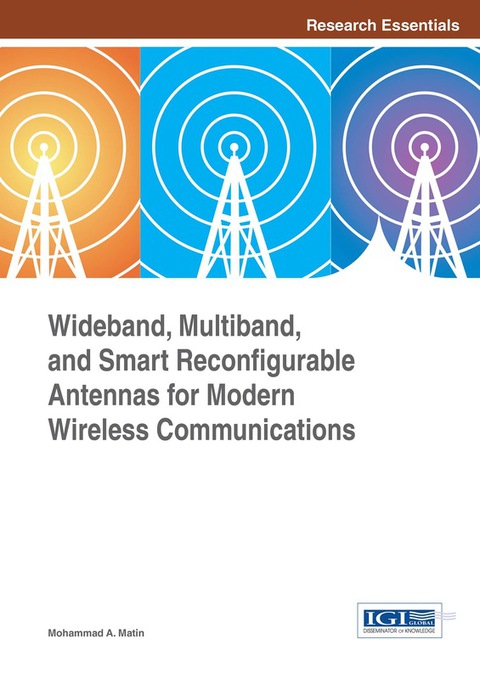 Cover image for book Wideband, Multiband, and Smart Reconfigurable Antennas for Modern Wireless Communications