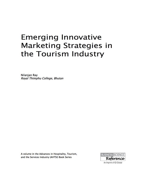 Cover image for book Emerging Innovative Marketing Strategies in the Tourism Industry