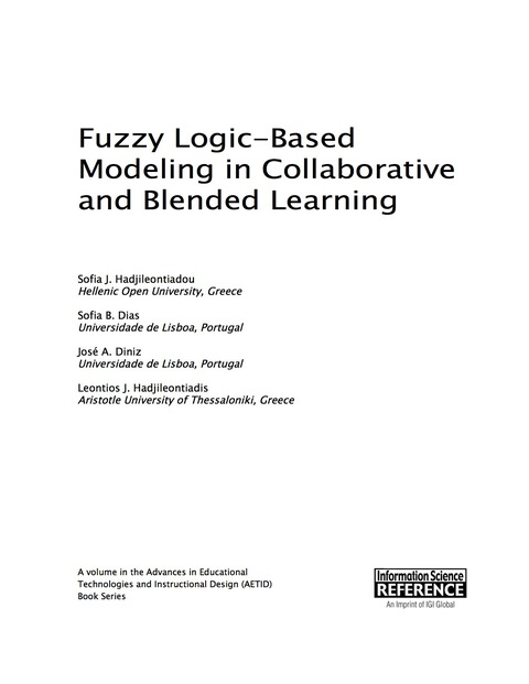 Cover image for book Fuzzy Logic-Based Modeling in Collaborative and Blended Learning
