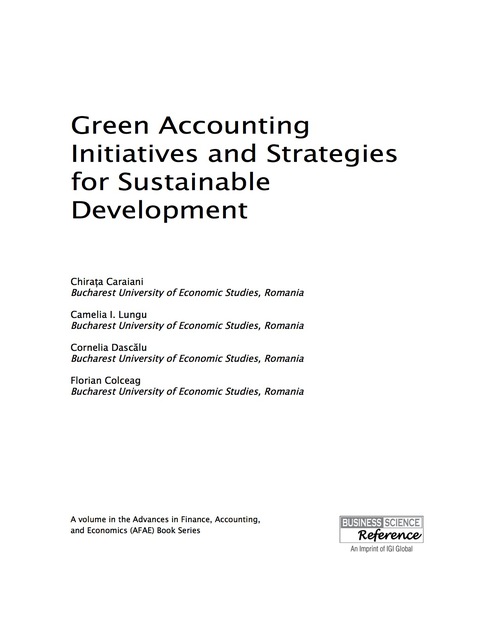 Cover image for book Green Accounting Initiatives and Strategies for Sustainable Development