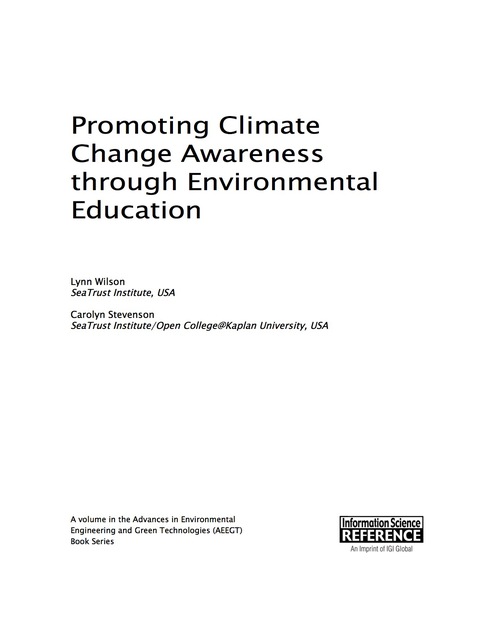 Cover image for book Promoting Climate Change Awareness through Environmental Education