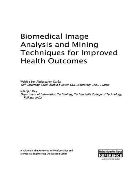Cover image for book Biomedical Image Analysis and Mining Techniques for Improved Health Outcomes